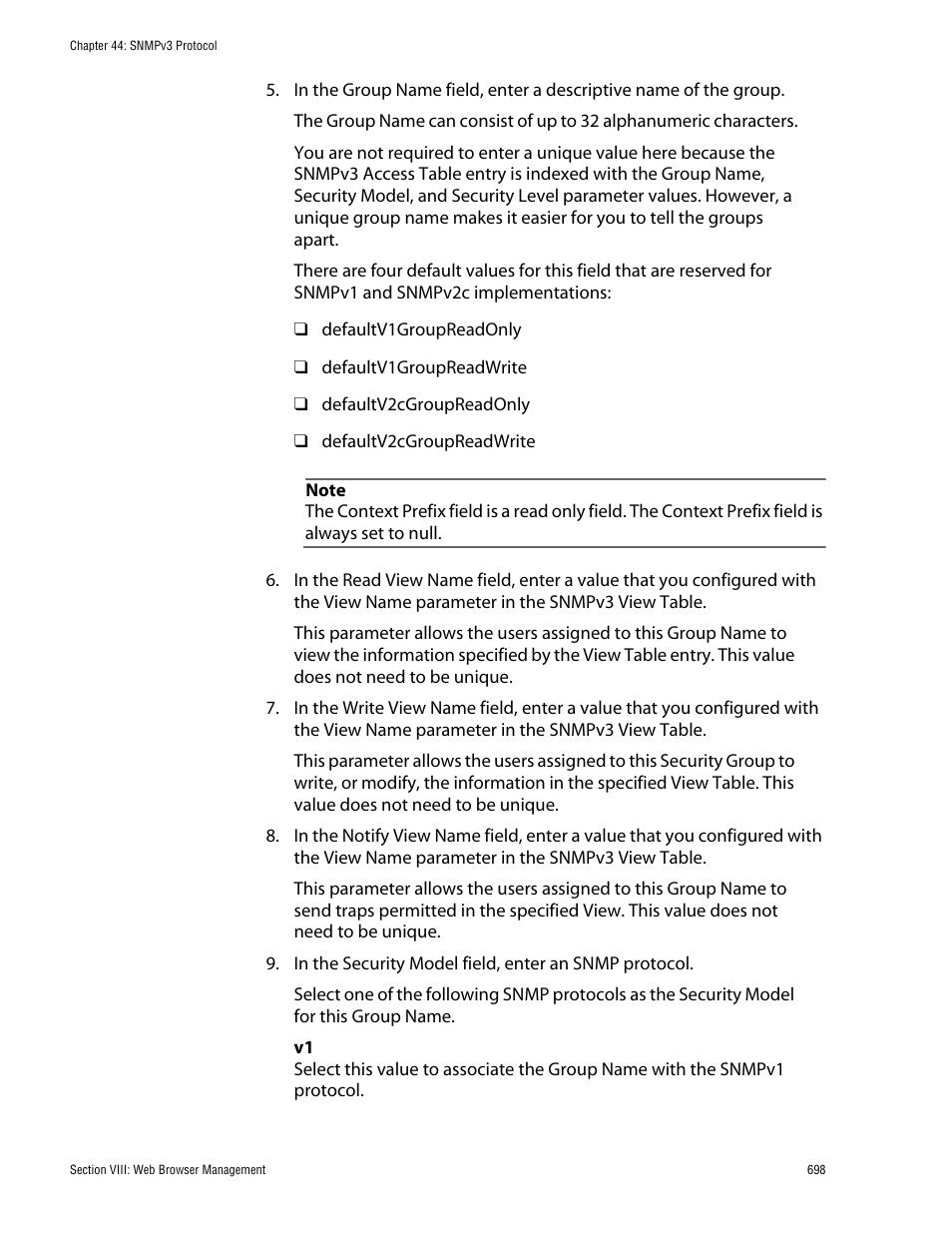 Allied Telesis AT-S62 User Manual | Page 698 / 862