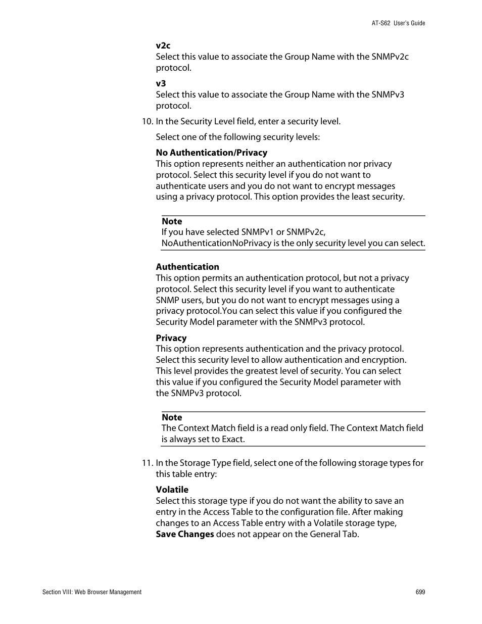 Allied Telesis AT-S62 User Manual | Page 699 / 862