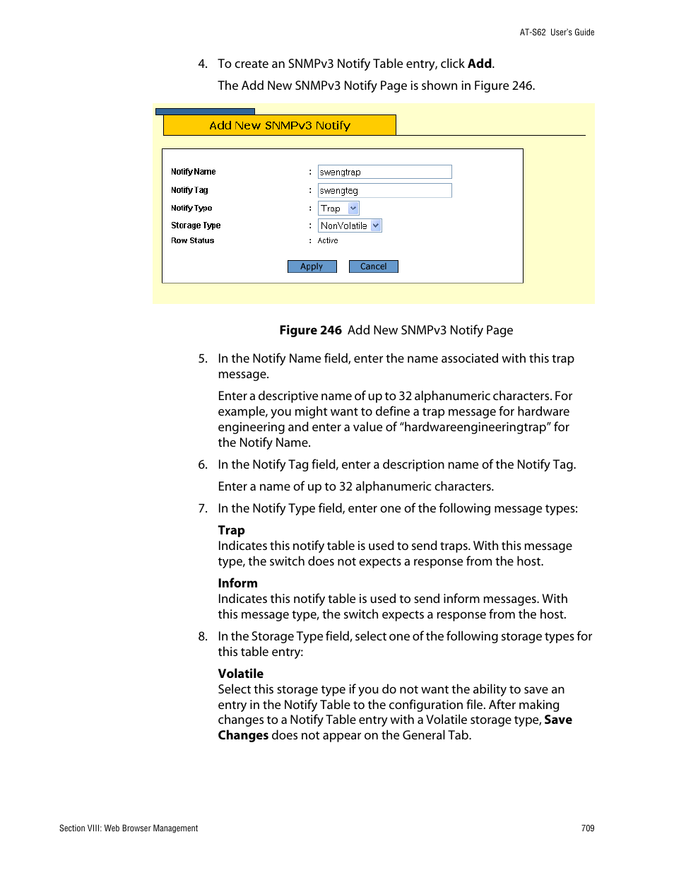 Allied Telesis AT-S62 User Manual | Page 709 / 862