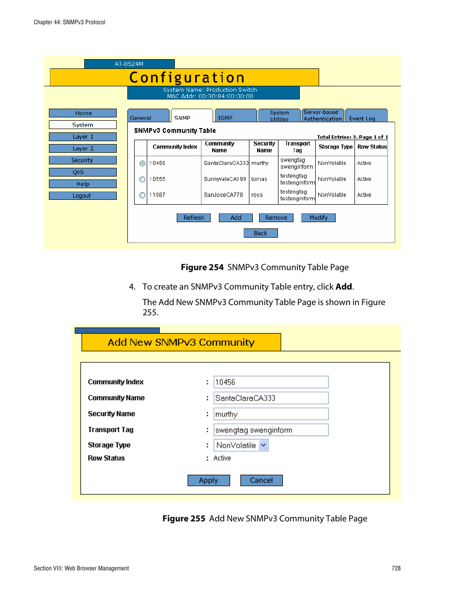 Ge is shown in figure 254 | Allied Telesis AT-S62 User Manual | Page 728 / 862