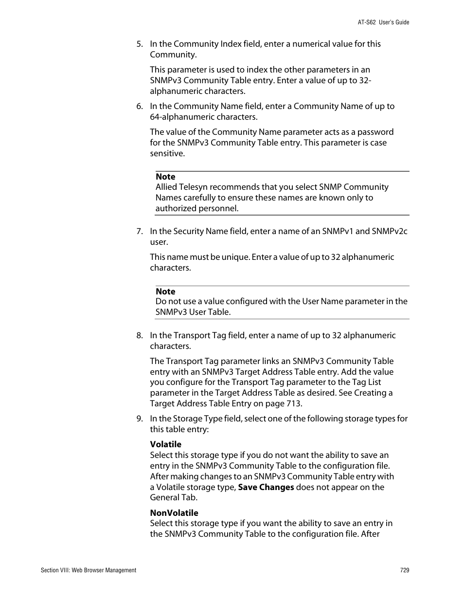 Allied Telesis AT-S62 User Manual | Page 729 / 862