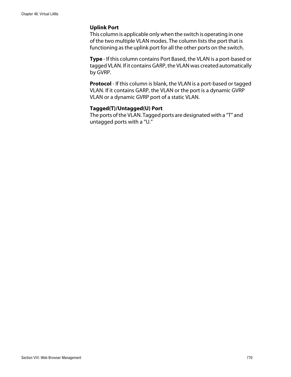 Allied Telesis AT-S62 User Manual | Page 770 / 862