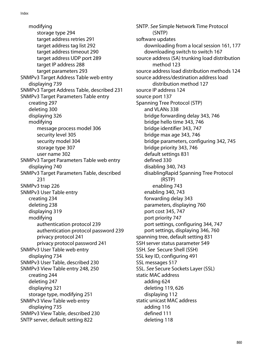 Allied Telesis AT-S62 User Manual | Page 860 / 862