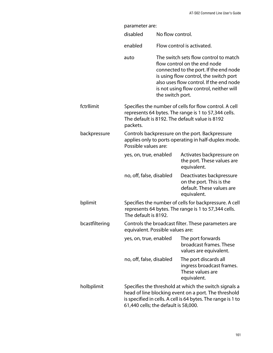 Allied Telesis AT-S62 User Manual | Page 161 / 420