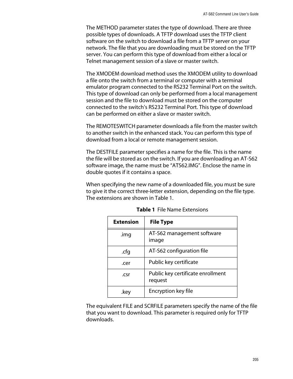 Allied Telesis AT-S62 User Manual | Page 205 / 420