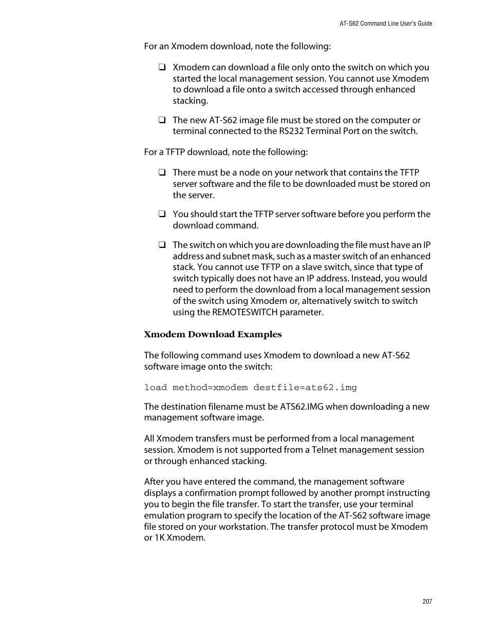 Allied Telesis AT-S62 User Manual | Page 207 / 420