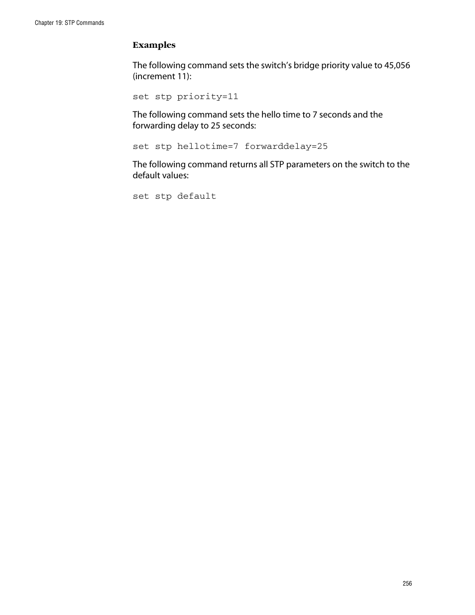Allied Telesis AT-S62 User Manual | Page 256 / 420