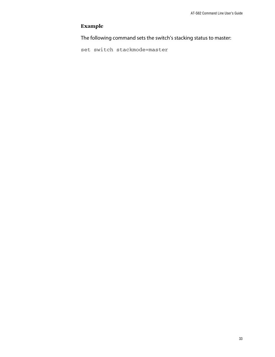 Allied Telesis AT-S62 User Manual | Page 33 / 420