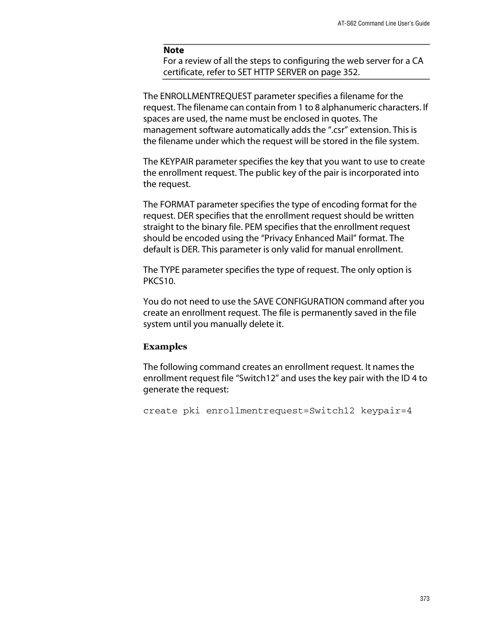 Allied Telesis AT-S62 User Manual | Page 373 / 420