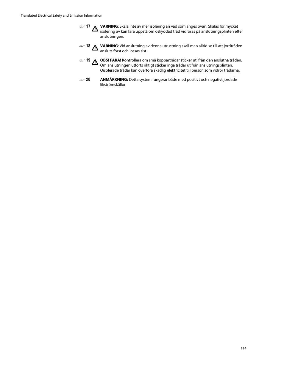 Allied Telesis AT-8550SP User Manual | Page 114 / 114