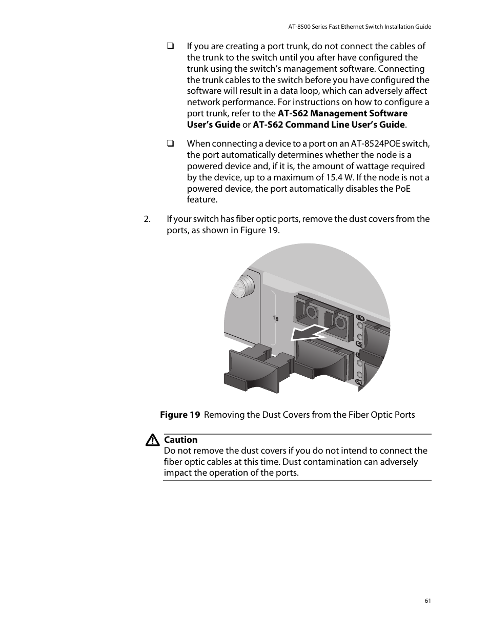 Allied Telesis AT-8550SP User Manual | Page 61 / 114