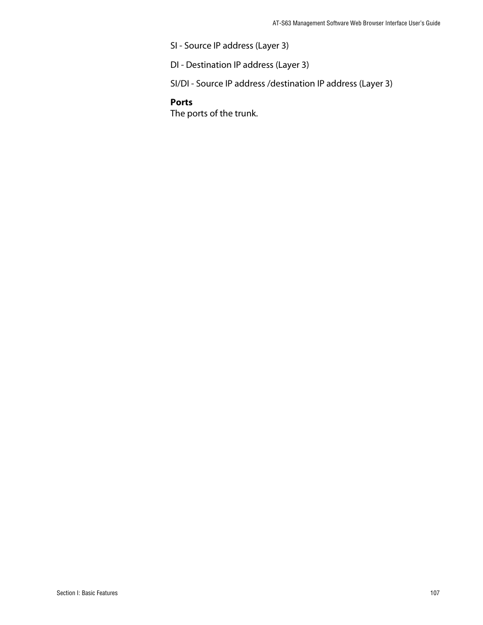 Allied Telesis AT-S63 User Manual | Page 107 / 388