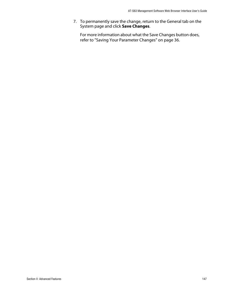 Allied Telesis AT-S63 User Manual | Page 147 / 388