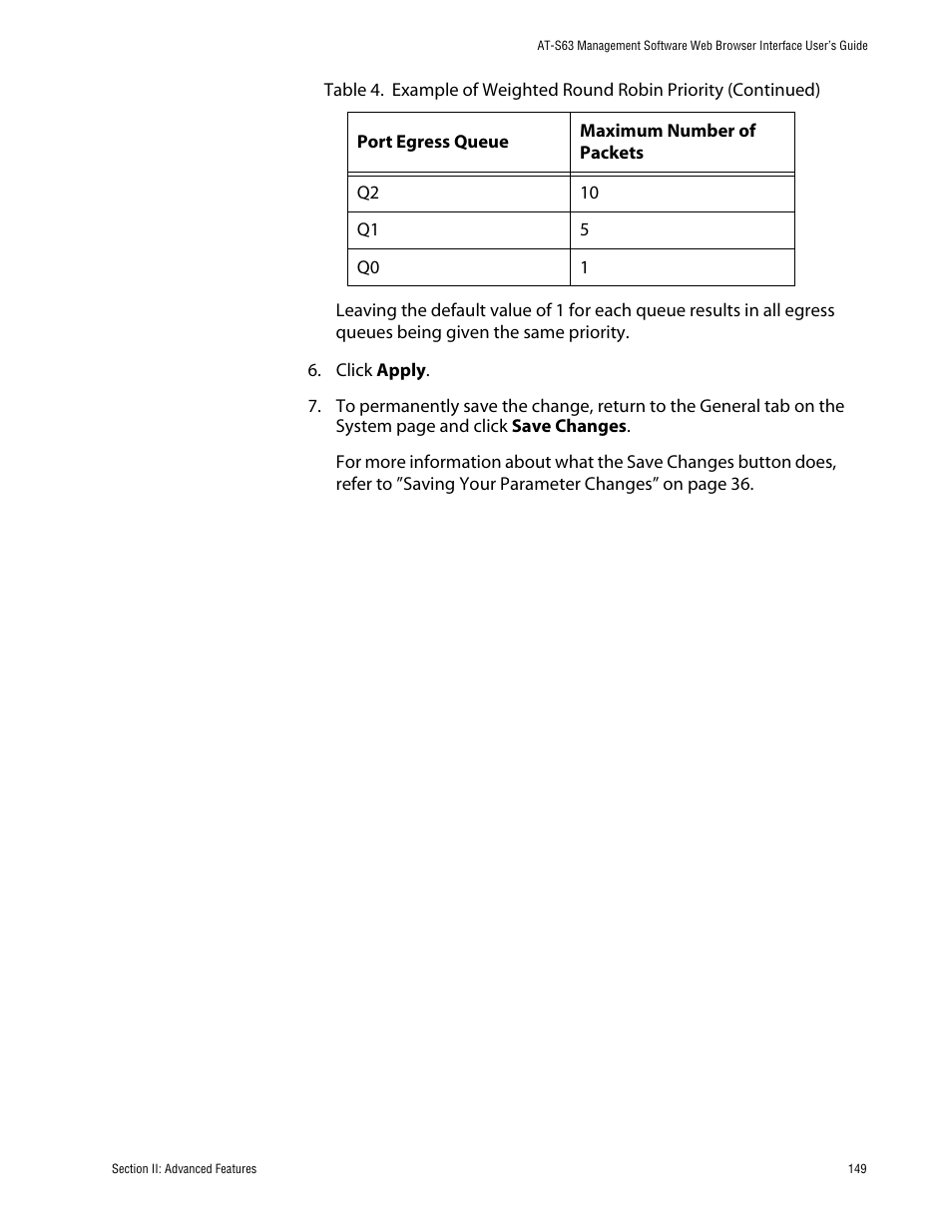 Allied Telesis AT-S63 User Manual | Page 149 / 388
