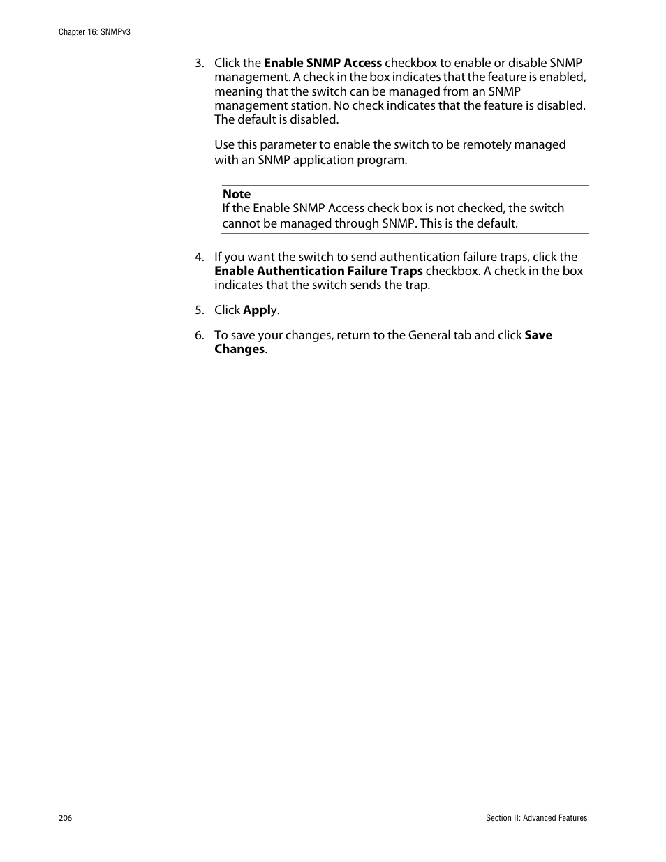 Allied Telesis AT-S63 User Manual | Page 206 / 388