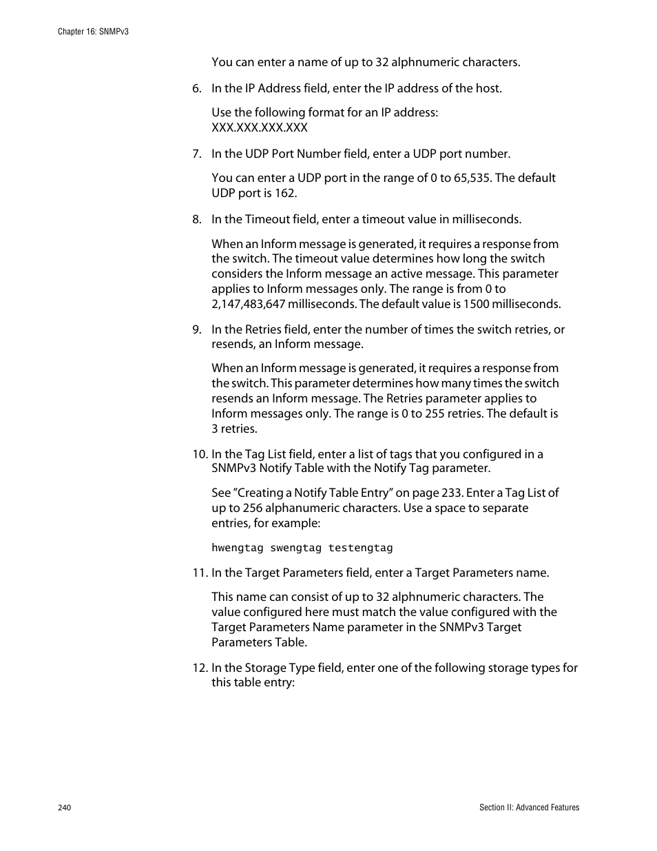 Allied Telesis AT-S63 User Manual | Page 240 / 388