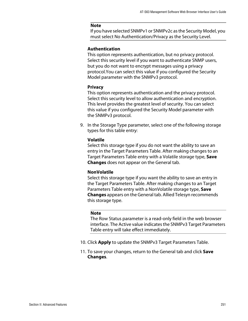 Allied Telesis AT-S63 User Manual | Page 251 / 388