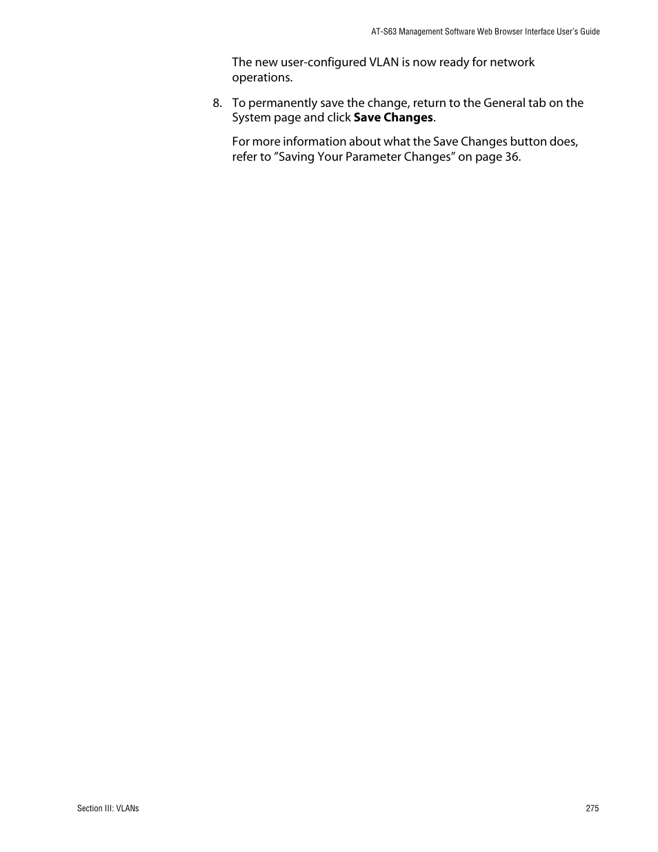 Allied Telesis AT-S63 User Manual | Page 275 / 388