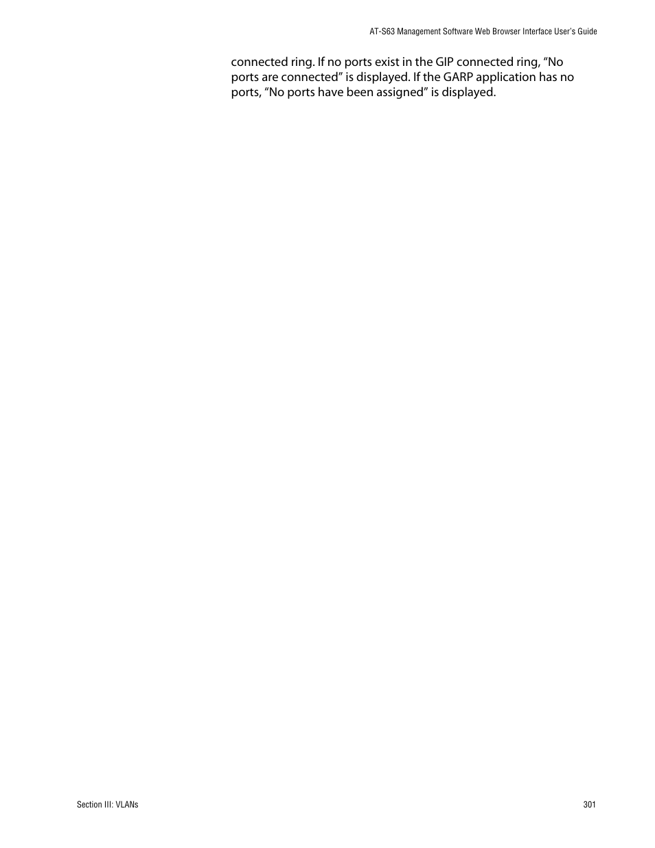 Allied Telesis AT-S63 User Manual | Page 301 / 388