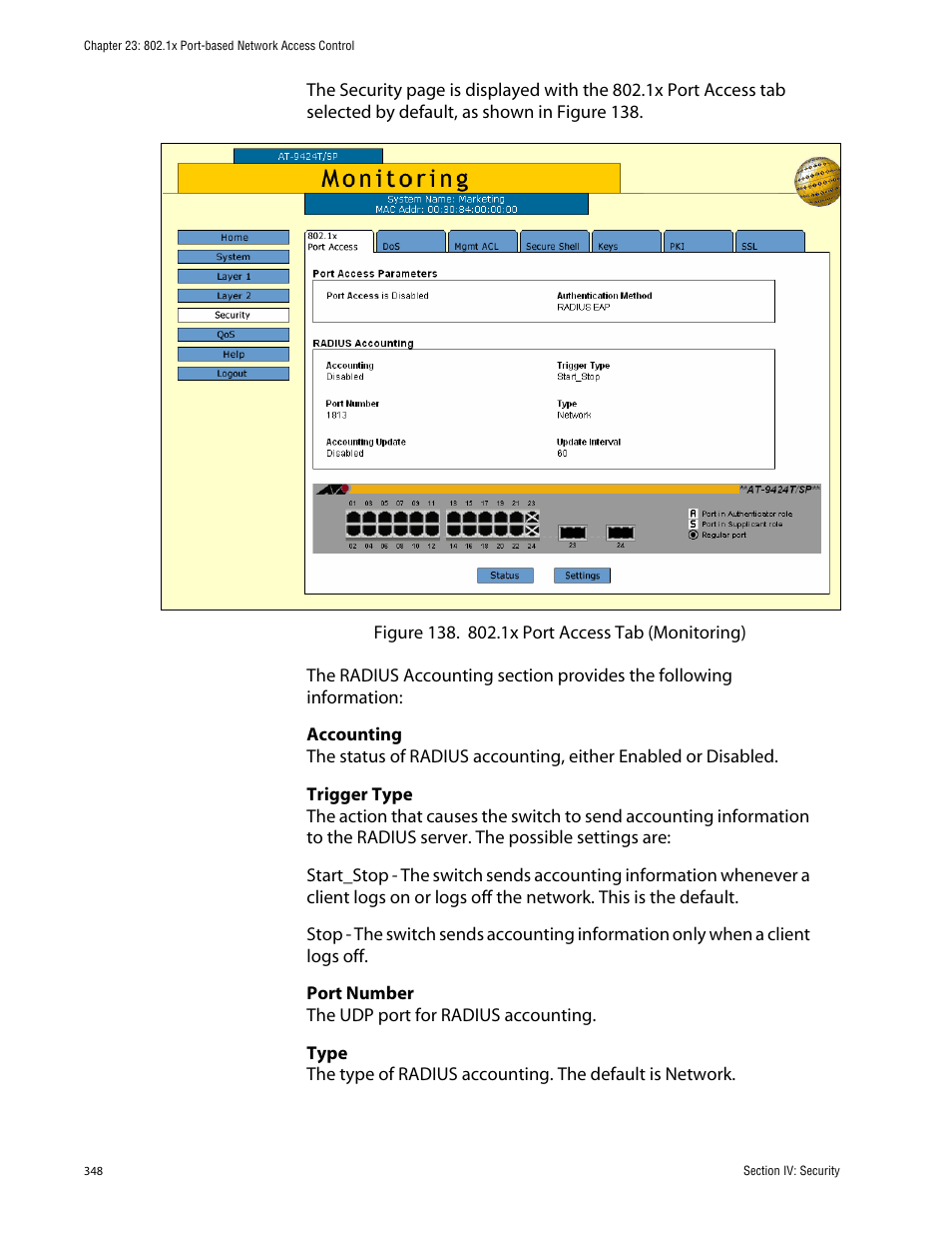 Allied Telesis AT-S63 User Manual | Page 348 / 388