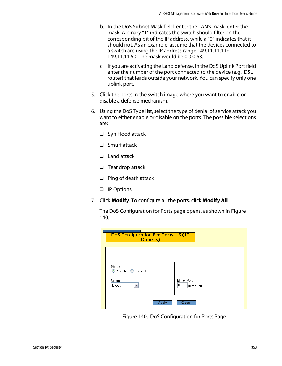 Allied Telesis AT-S63 User Manual | Page 353 / 388