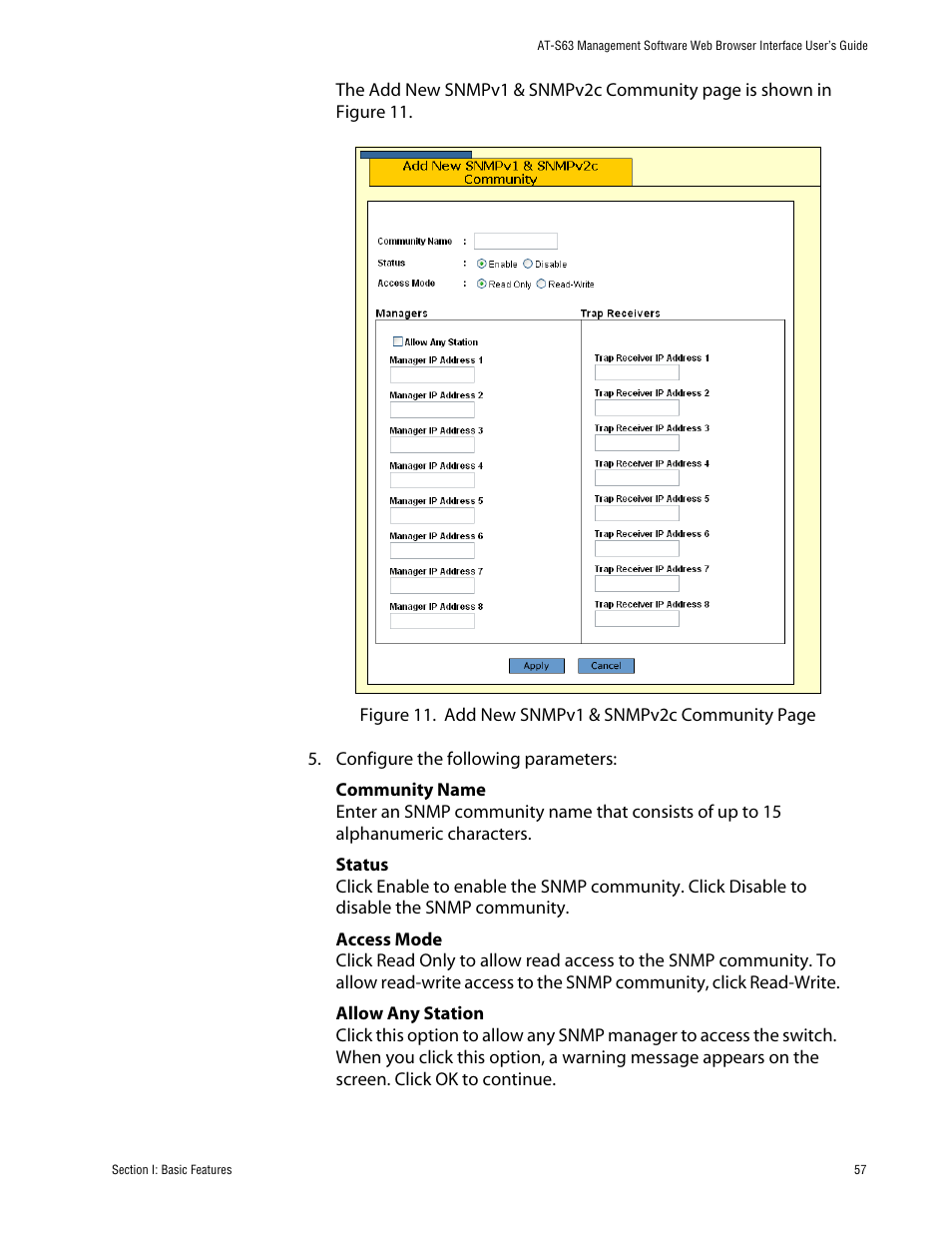 Allied Telesis AT-S63 User Manual | Page 57 / 388