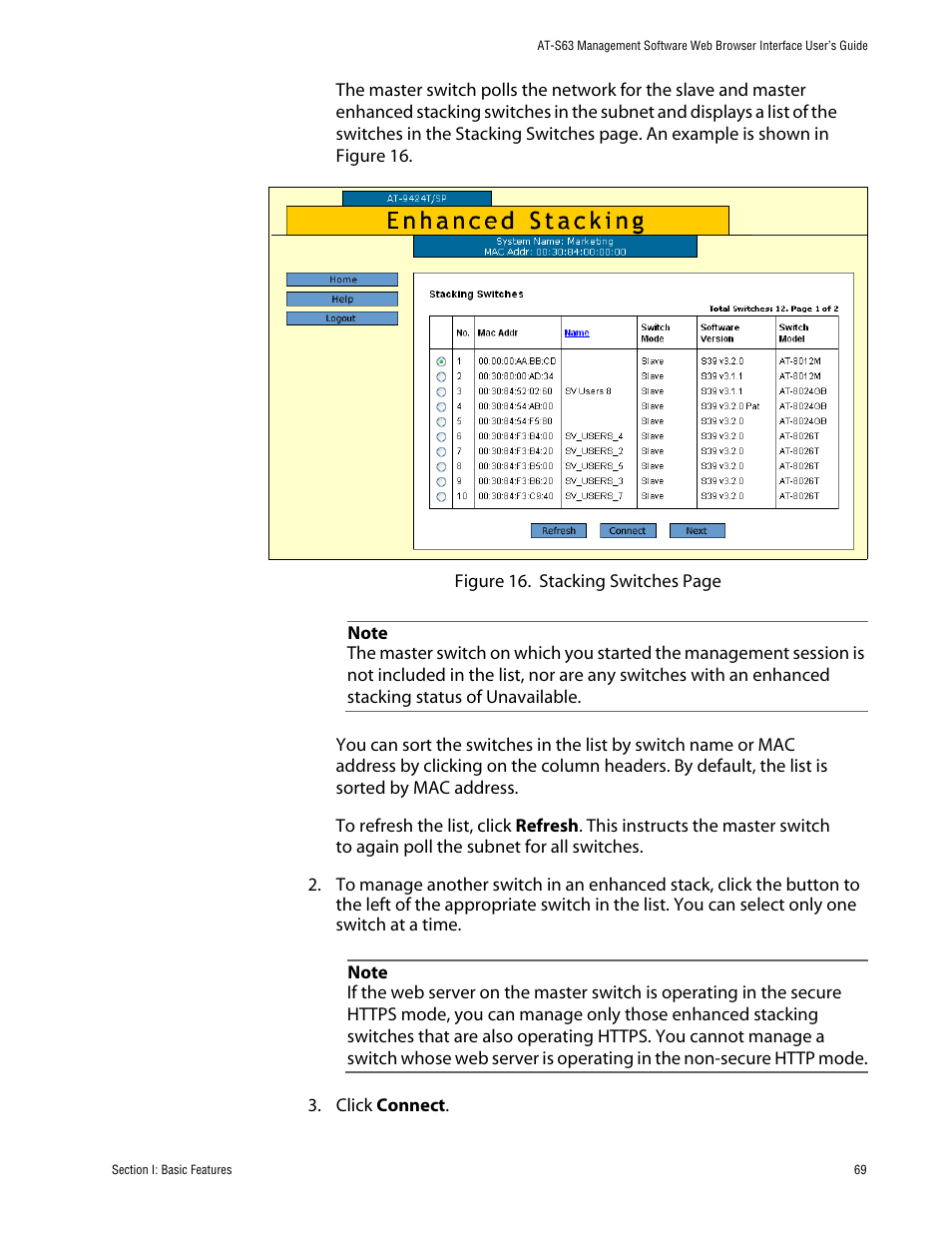 Allied Telesis AT-S63 User Manual | Page 69 / 388