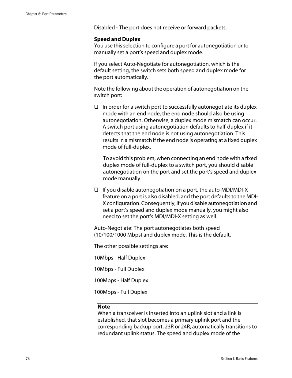 Allied Telesis AT-S63 User Manual | Page 76 / 388