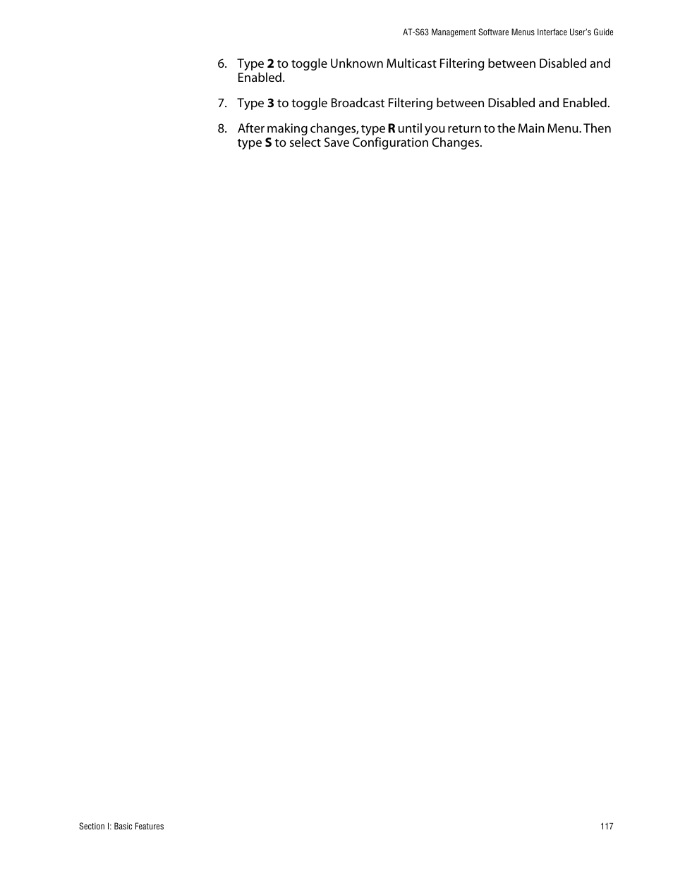 Allied Telesis AT-S63 User Manual | Page 117 / 710