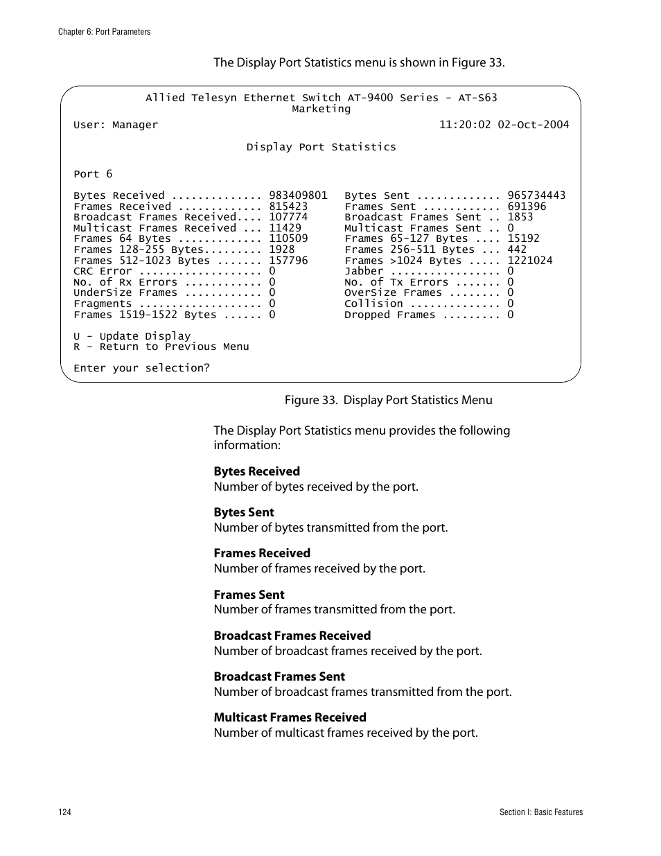 Allied Telesis AT-S63 User Manual | Page 124 / 710