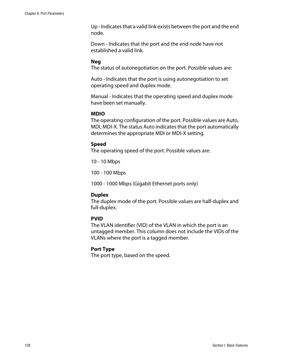 Allied Telesis AT-S63 User Manual | Page 128 / 710