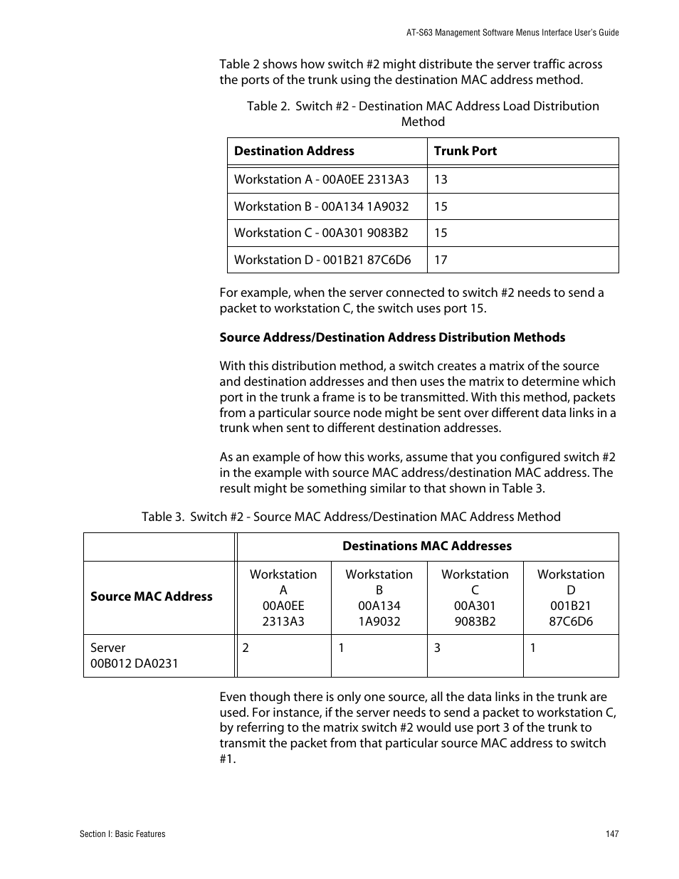 Allied Telesis AT-S63 User Manual | Page 147 / 710