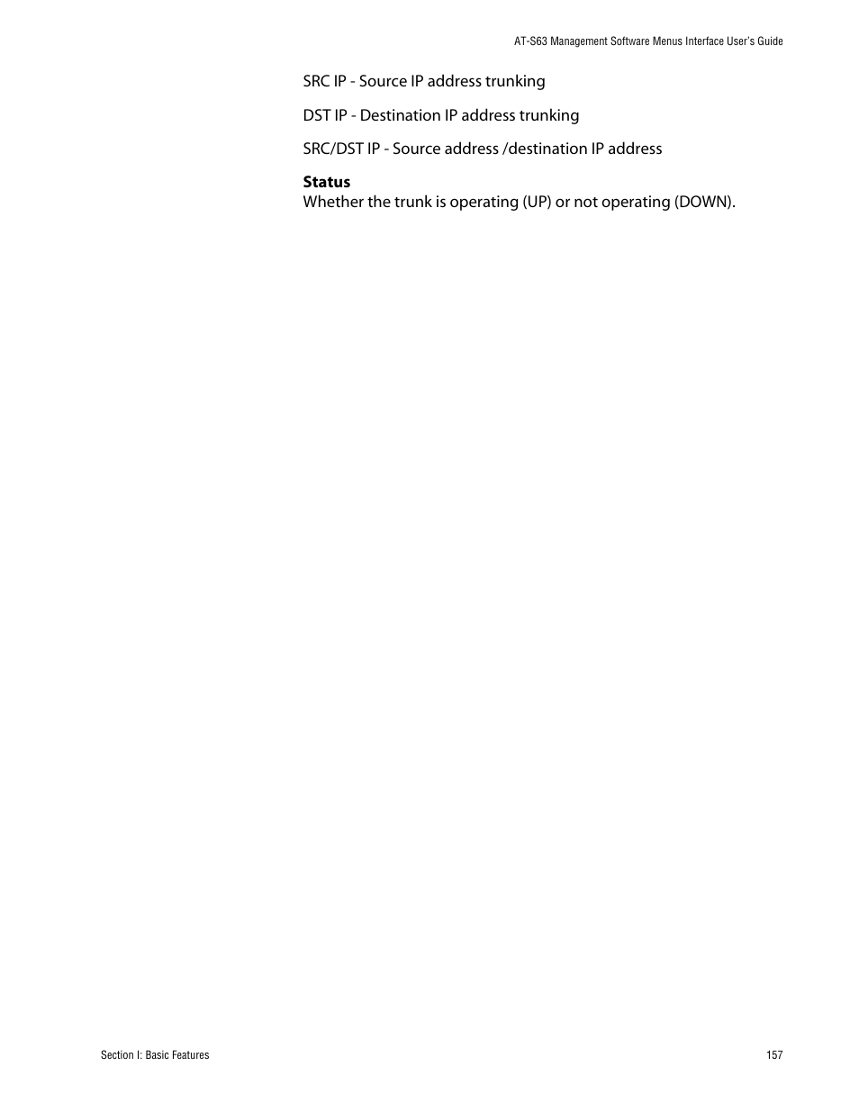 Allied Telesis AT-S63 User Manual | Page 157 / 710