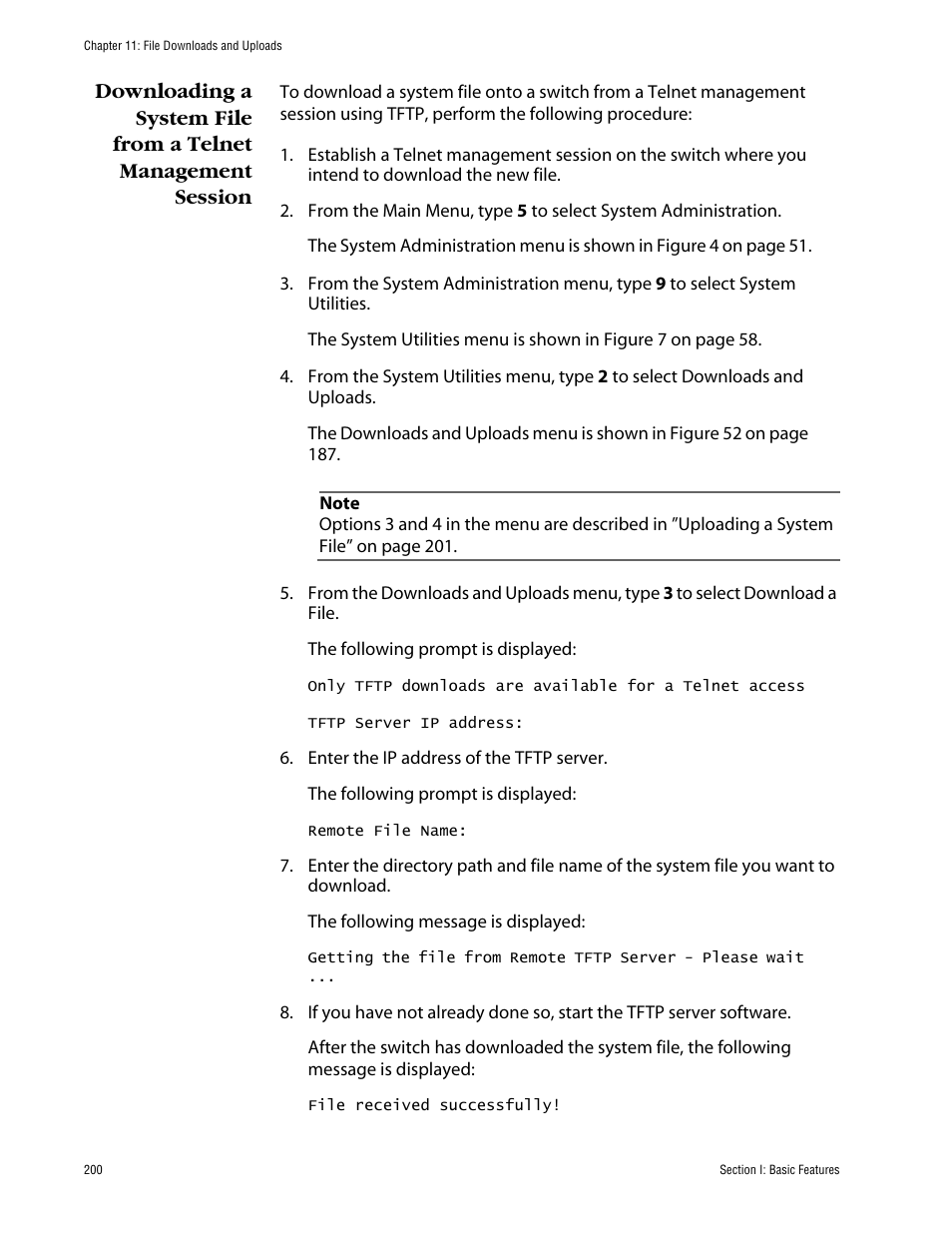 Allied Telesis AT-S63 User Manual | Page 200 / 710