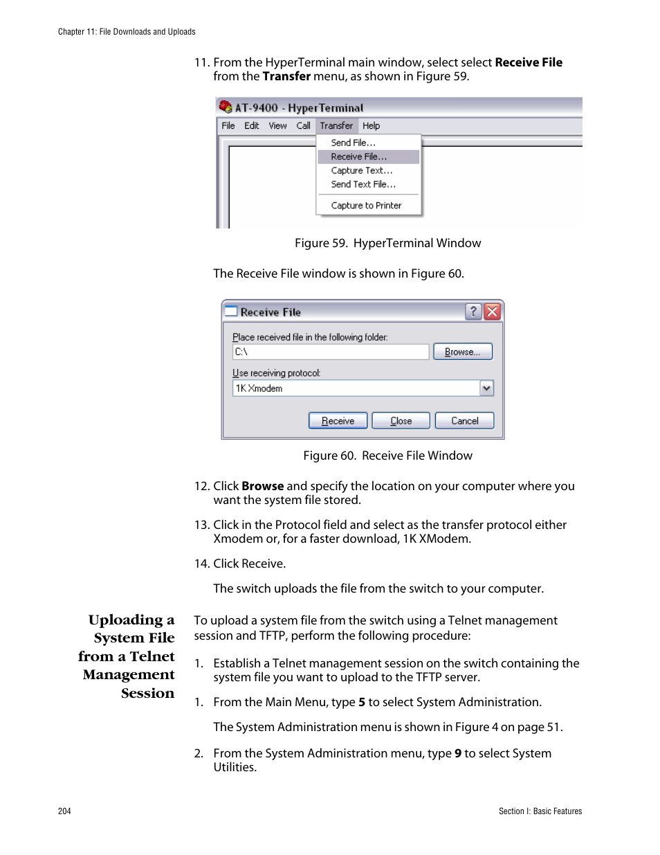 Allied Telesis AT-S63 User Manual | Page 204 / 710