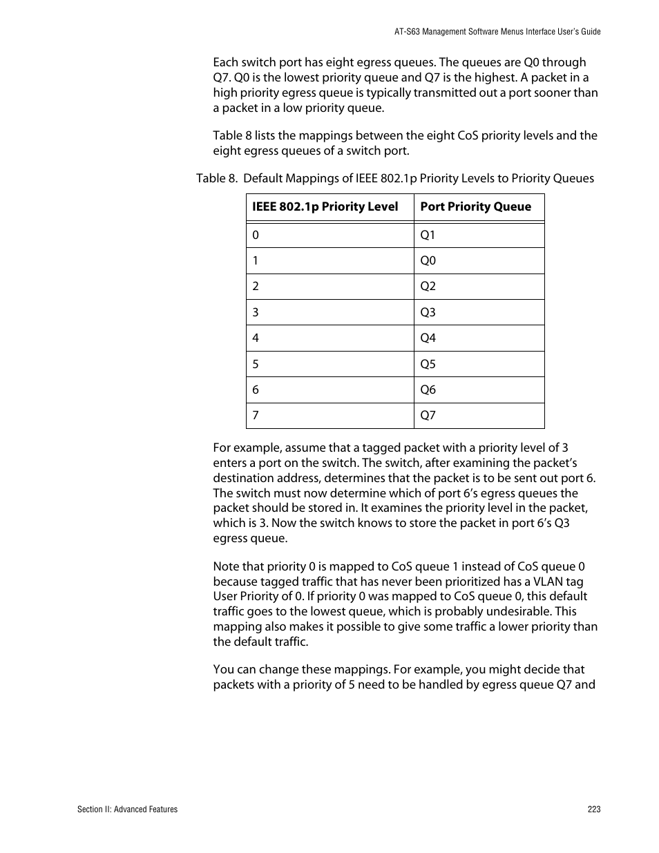 Allied Telesis AT-S63 User Manual | Page 223 / 710