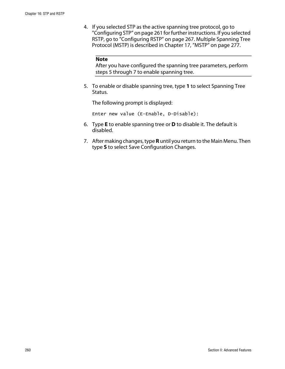 Allied Telesis AT-S63 User Manual | Page 260 / 710