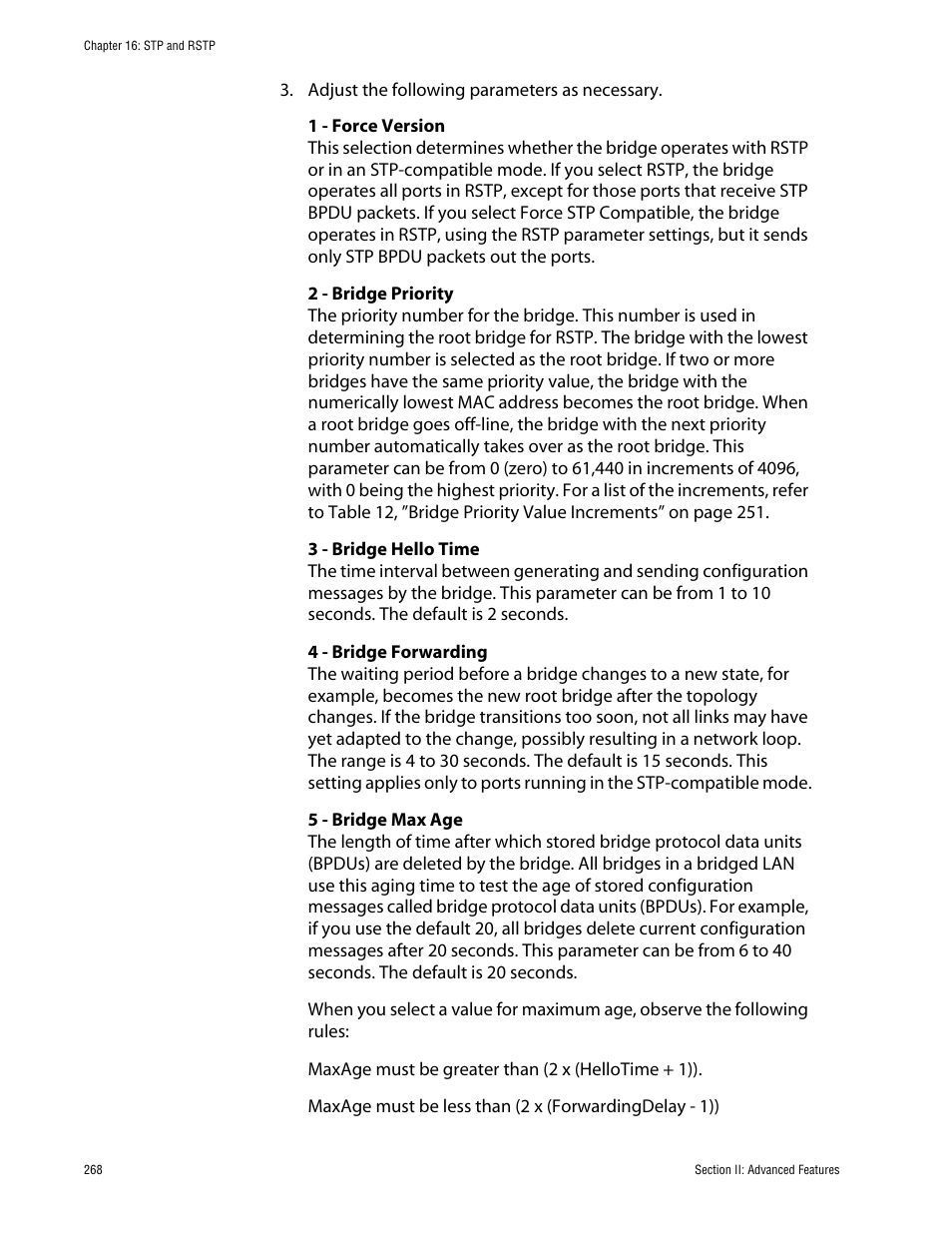 Allied Telesis AT-S63 User Manual | Page 268 / 710