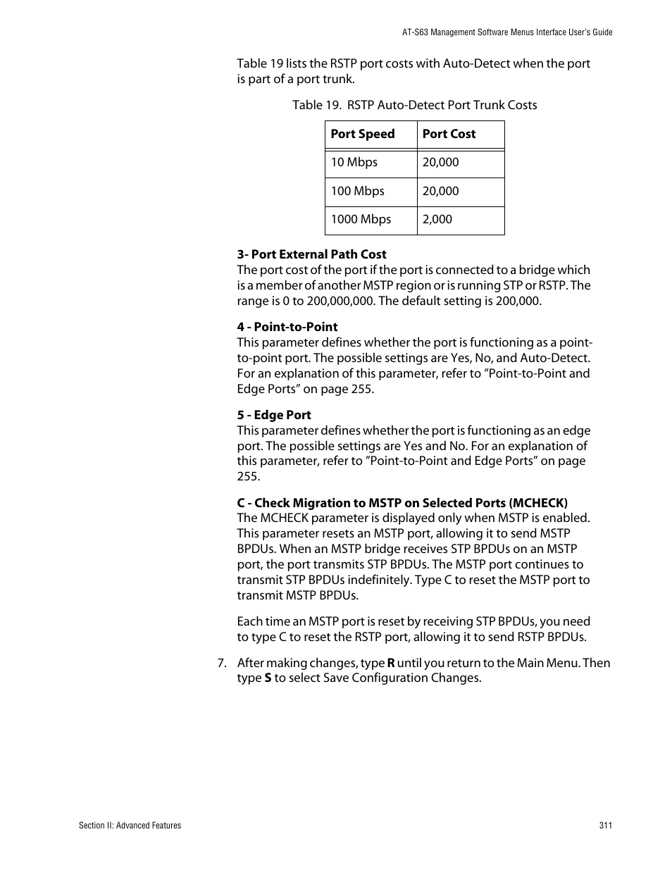 Allied Telesis AT-S63 User Manual | Page 311 / 710