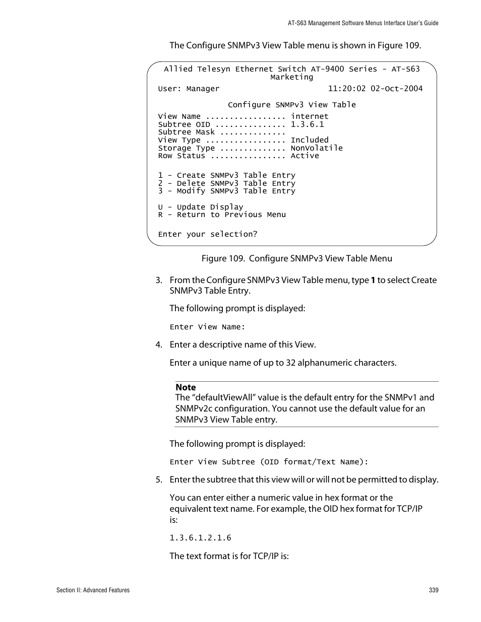 Allied Telesis AT-S63 User Manual | Page 339 / 710