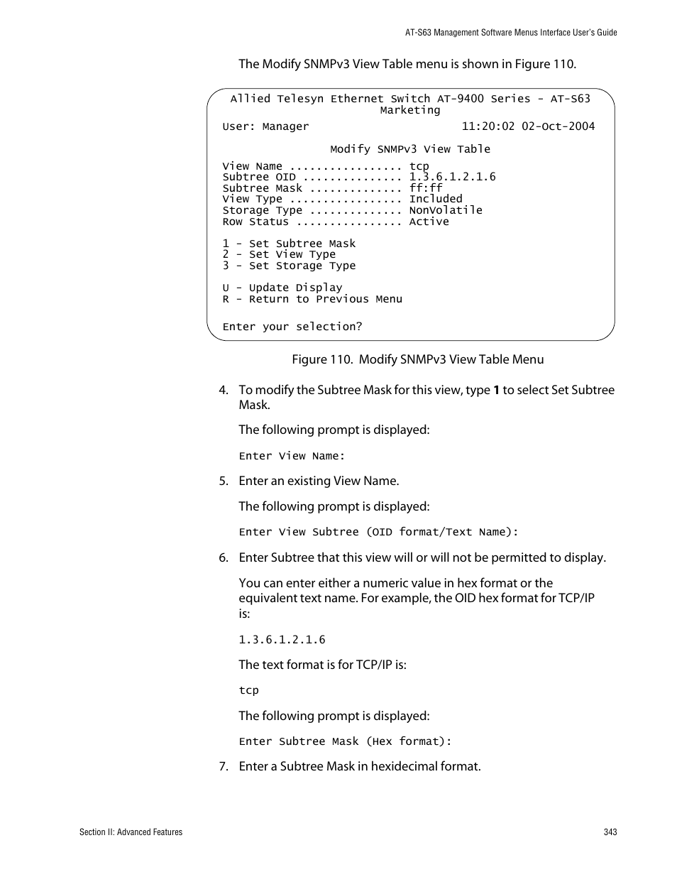 Allied Telesis AT-S63 User Manual | Page 343 / 710