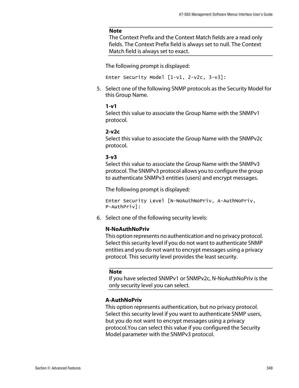Allied Telesis AT-S63 User Manual | Page 349 / 710