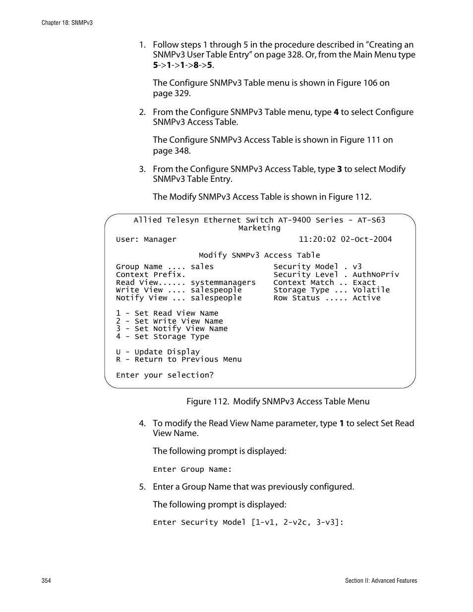 Allied Telesis AT-S63 User Manual | Page 354 / 710