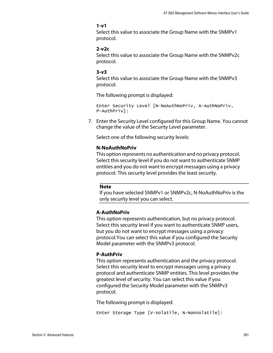 Allied Telesis AT-S63 User Manual | Page 361 / 710