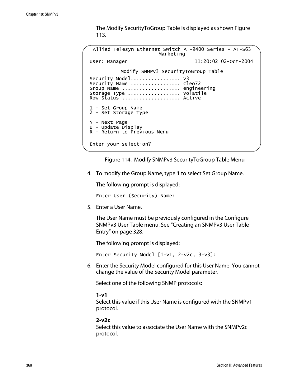 Allied Telesis AT-S63 User Manual | Page 368 / 710