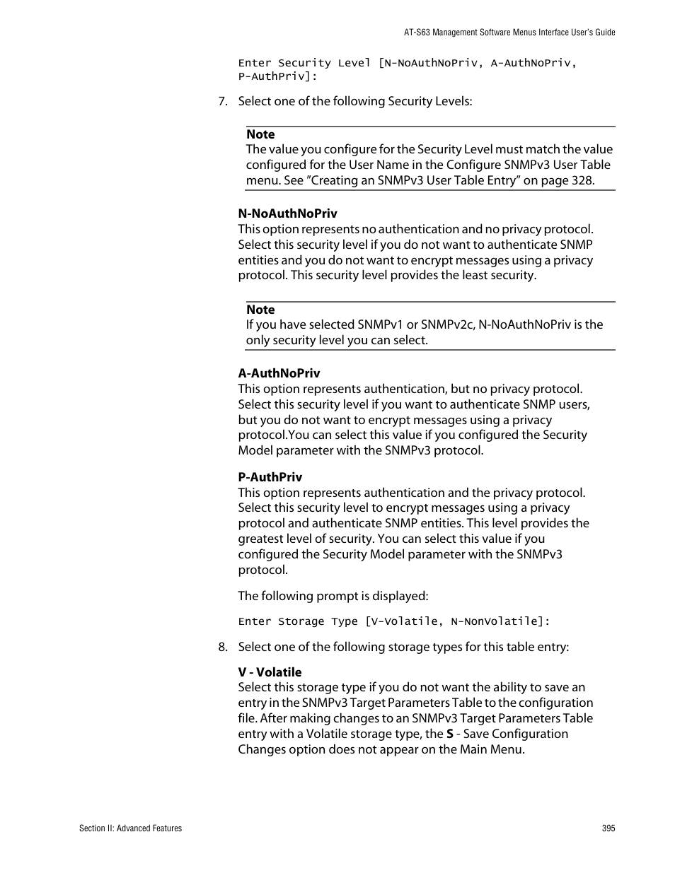 Allied Telesis AT-S63 User Manual | Page 395 / 710