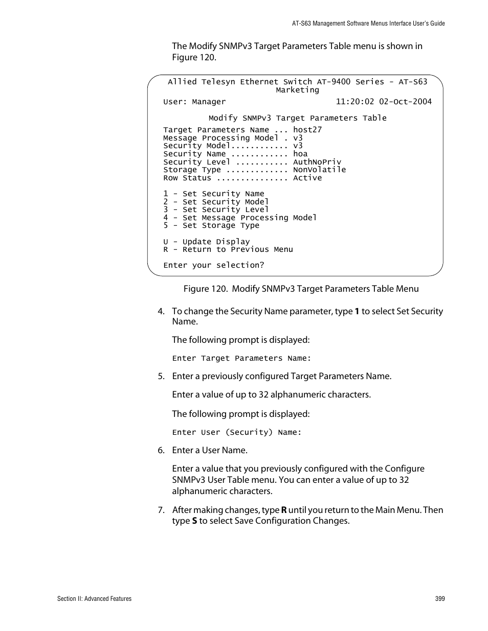 Allied Telesis AT-S63 User Manual | Page 399 / 710