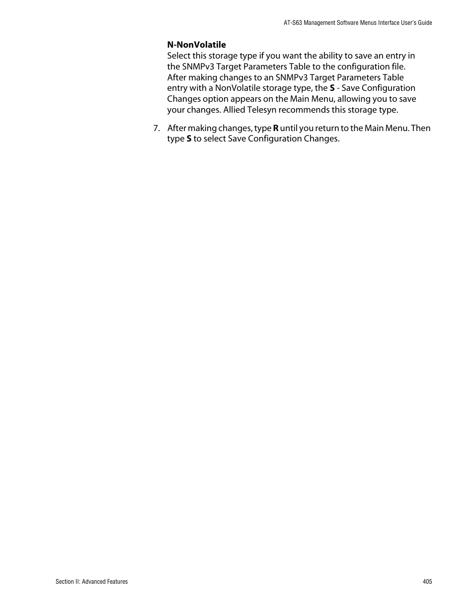 Allied Telesis AT-S63 User Manual | Page 405 / 710