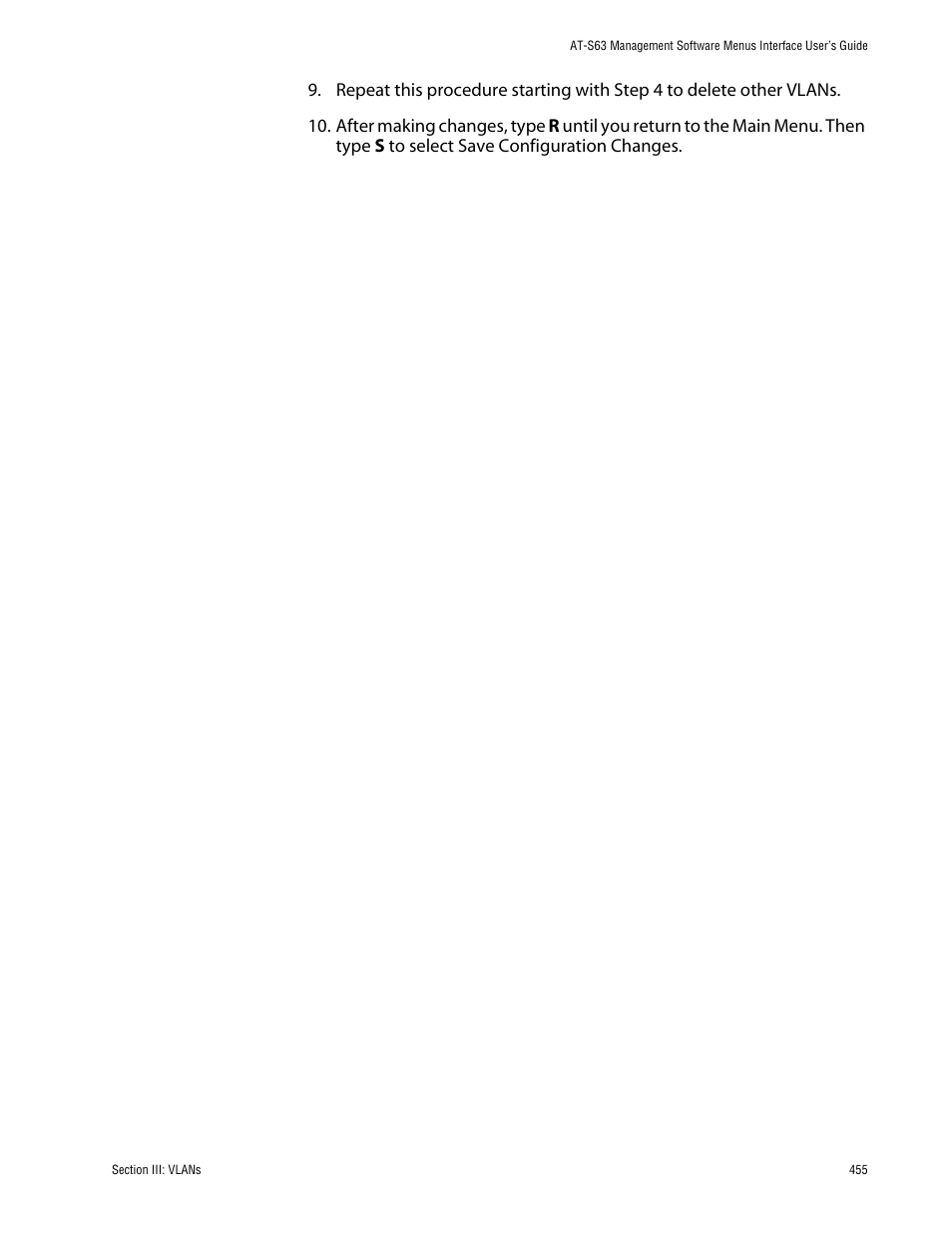 Allied Telesis AT-S63 User Manual | Page 455 / 710