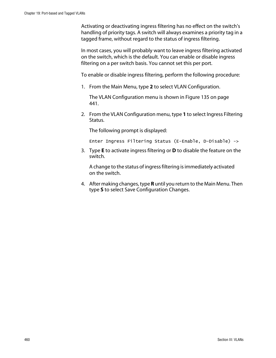 Allied Telesis AT-S63 User Manual | Page 460 / 710